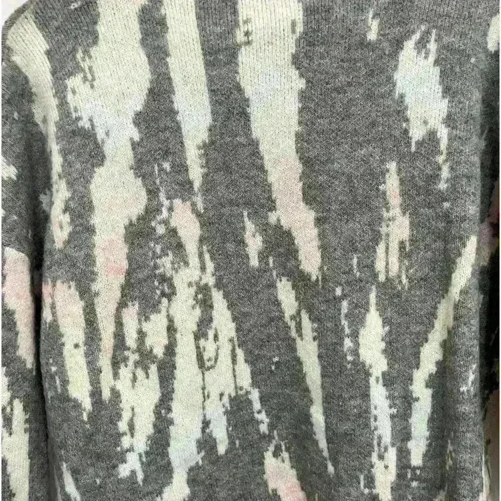 Rails new Virgo Gray Tie Dye Crewneck Wool Blend Sweater Size Large NWT - Picture 3 of 9